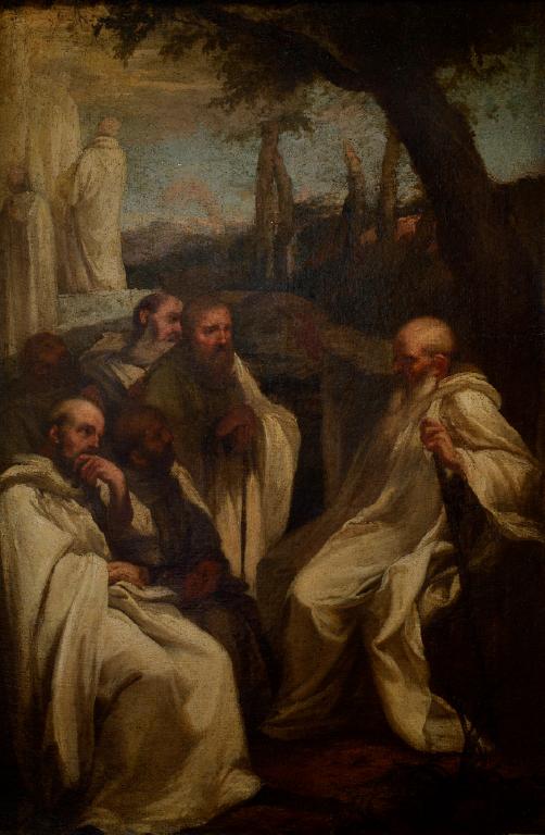 Saint Romualds vision - Andrea Sacchi