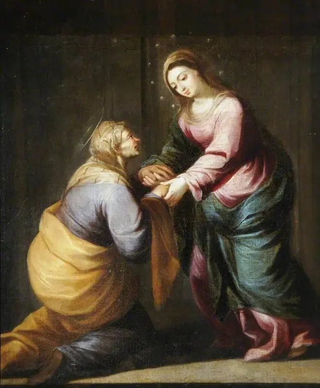 Besöket - Bartolomé Esteban Murillo