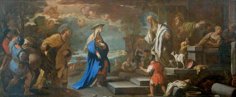 The Visitation - Luca Giordano
