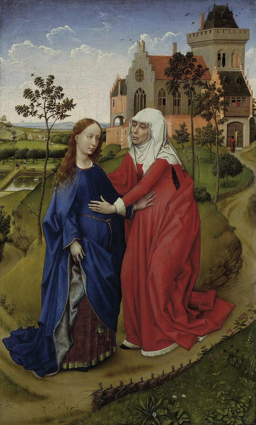 Besöket - Rogier van der Weyden