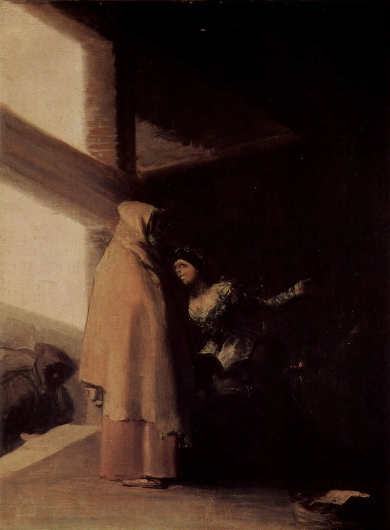 Brödernas besök - Francisco de Goya