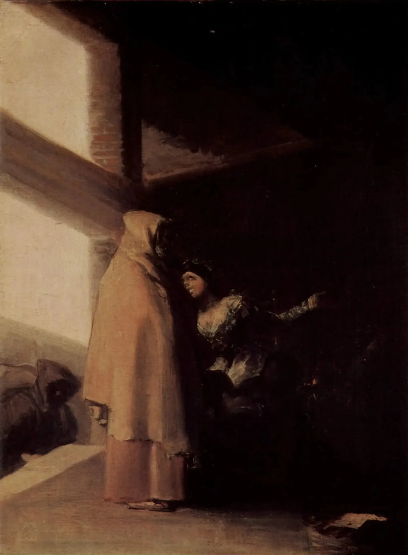 Brödernas besök - Francisco de Goya