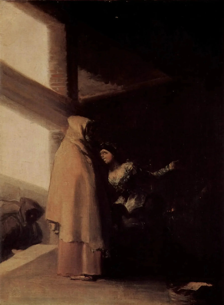 Brödernas besök - Francisco de Goya