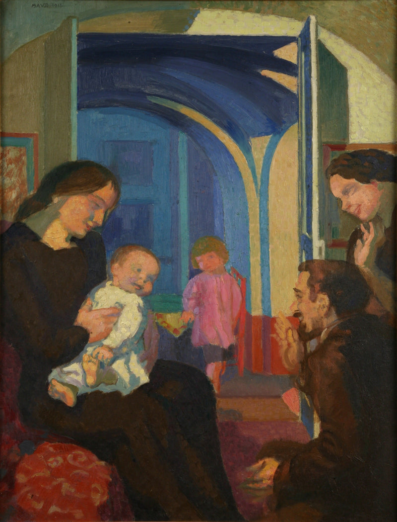 Besöket av fadern - Maurice Denis