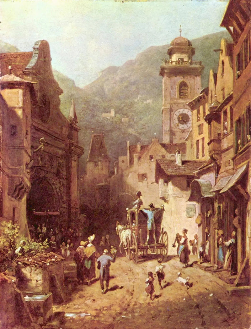 Prinsens besök - Carl Spitzweg