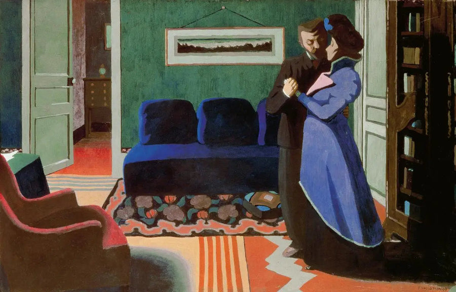 Besöket - Félix Vallotton