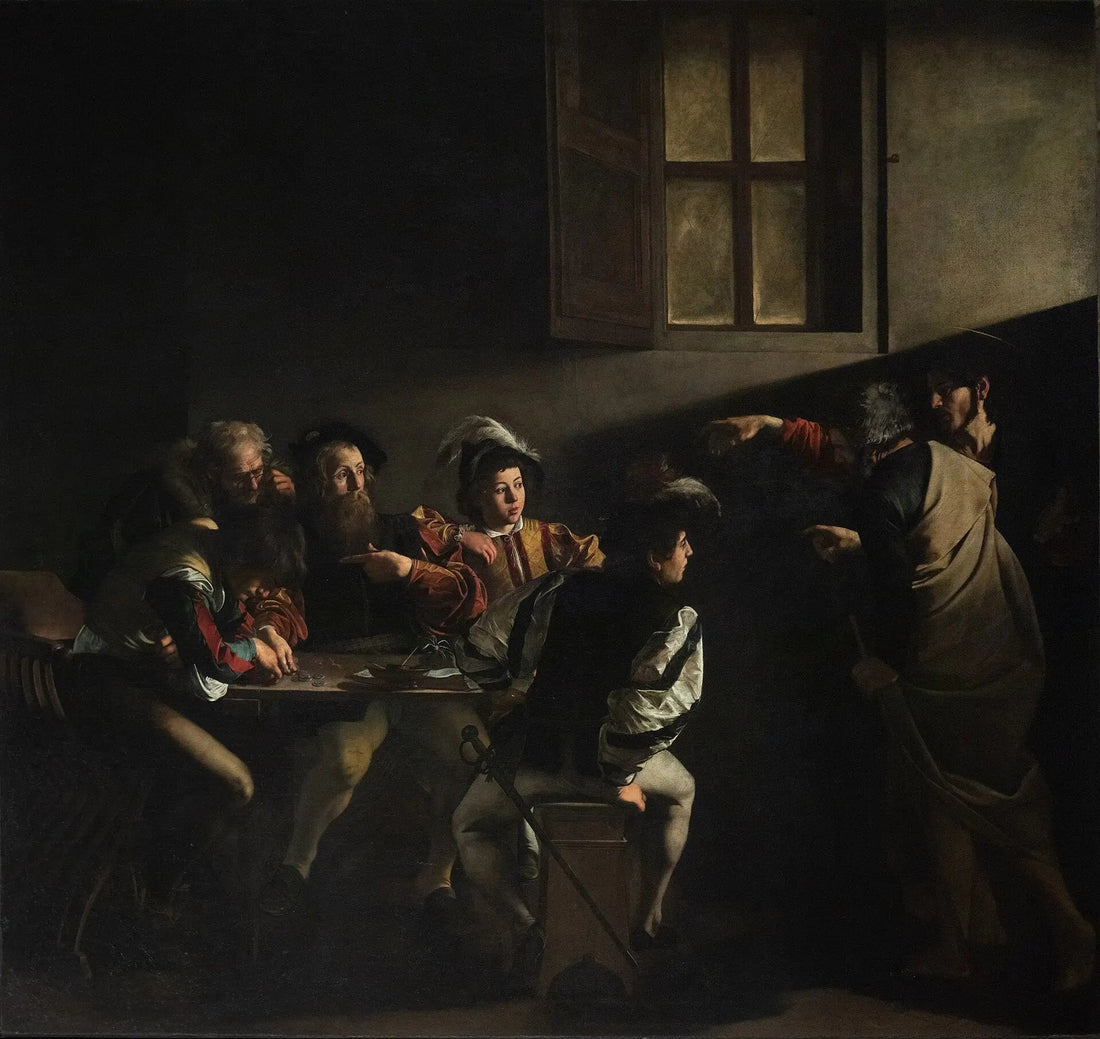 Matteus kallelse - Caravaggio