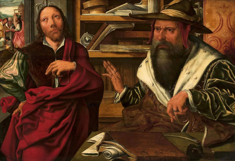 Vocationen av den helige Matteus - Marinus van Reymerswale