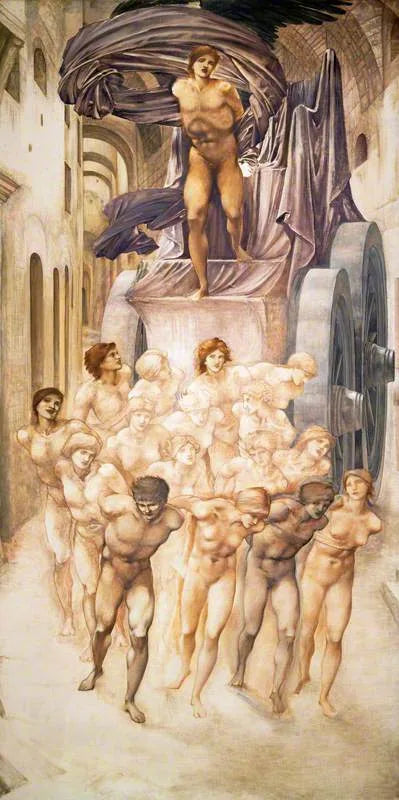 Kärlekens bil (Kärlekens väg) - Edward Burne-Jones