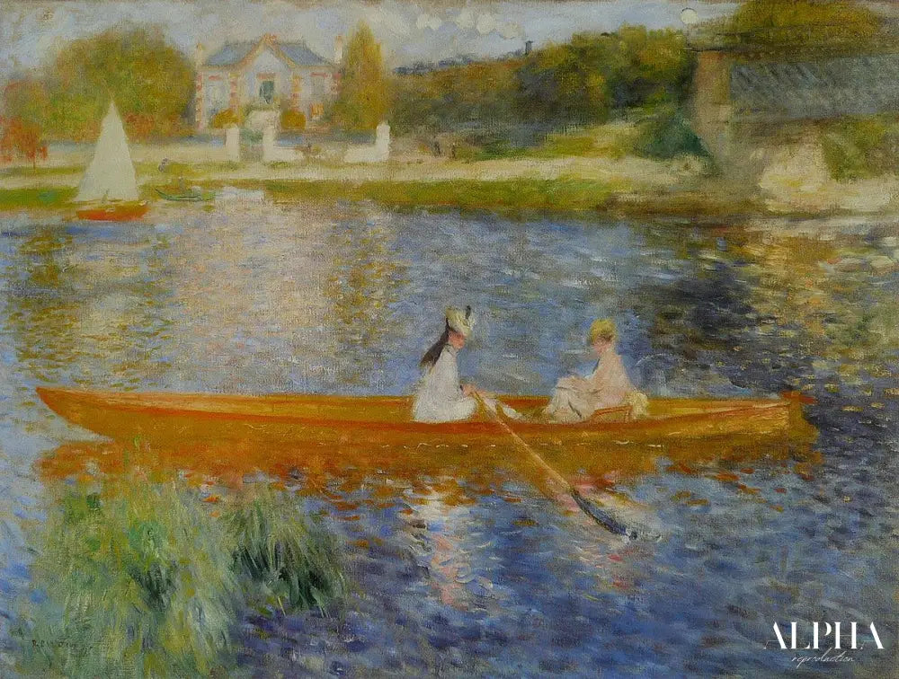 La Yole - Pierre-Auguste Renoir - Reproductions de tableaux et peintures haut de gamme