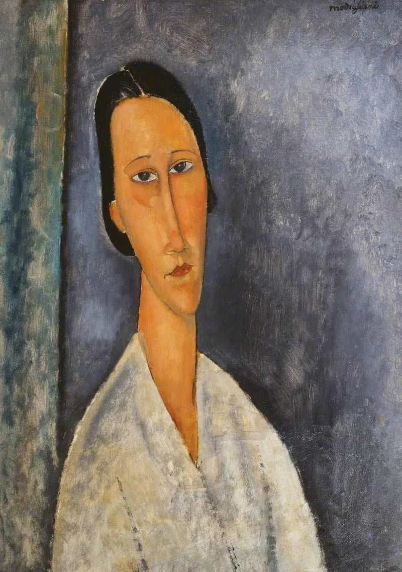 La Zborowska i buste - Amedeo Modigliani
