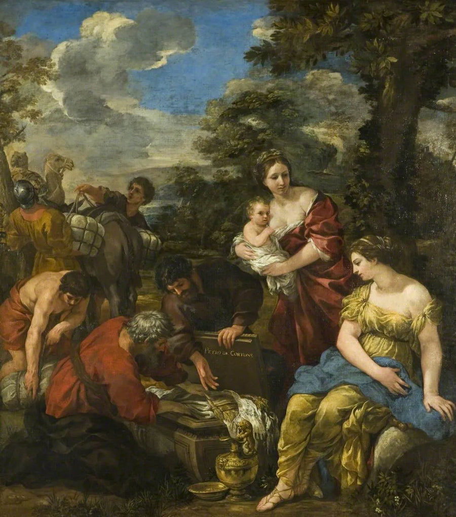 Laban på jakt efter sina idoler - Pietro da Cortona