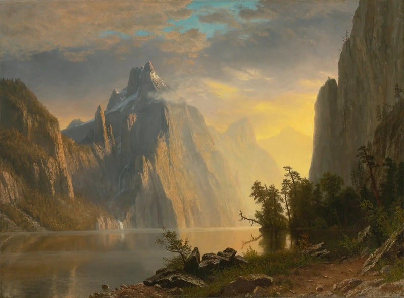 Sjön i Sierra Nevada - Albert Bierstadt
