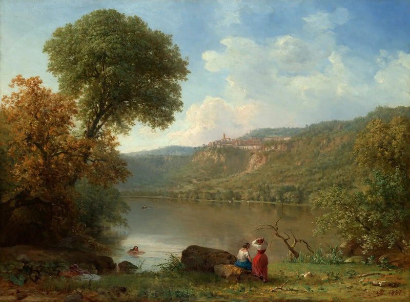 Nemi sjö - George Inness