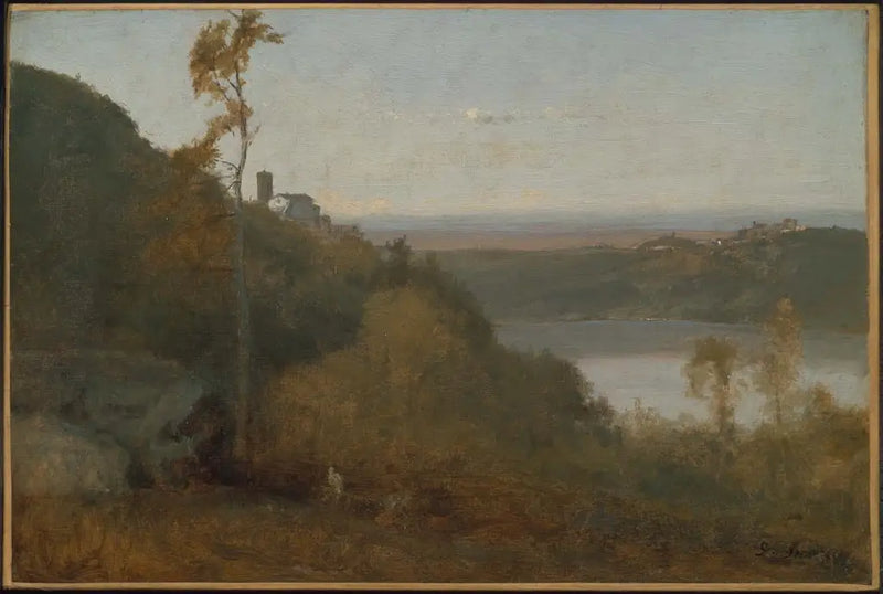Nemi sjö - George Inness