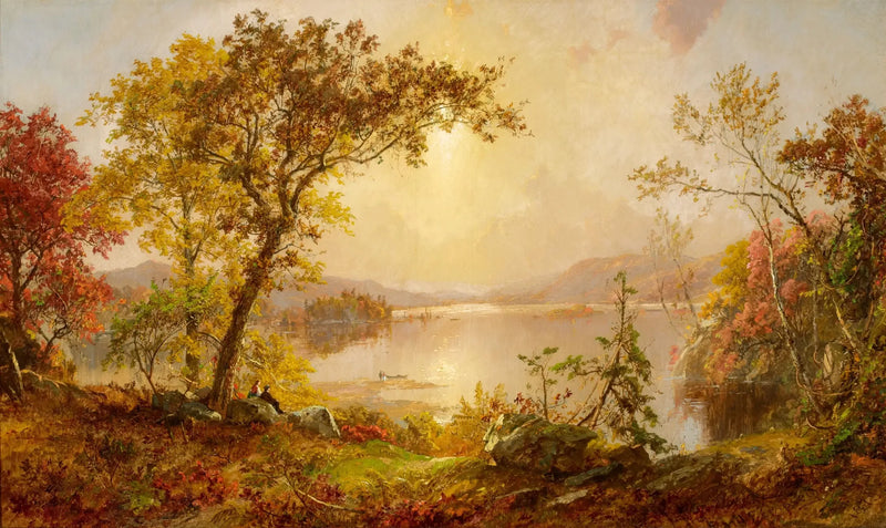 Lac Greenwood, Höst på Hudson - Jasper Francis Cropsey