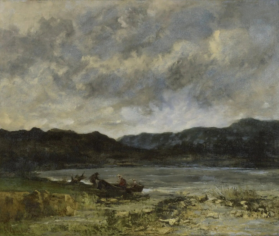 Lac nära Saint-Point - Gustave Courbet