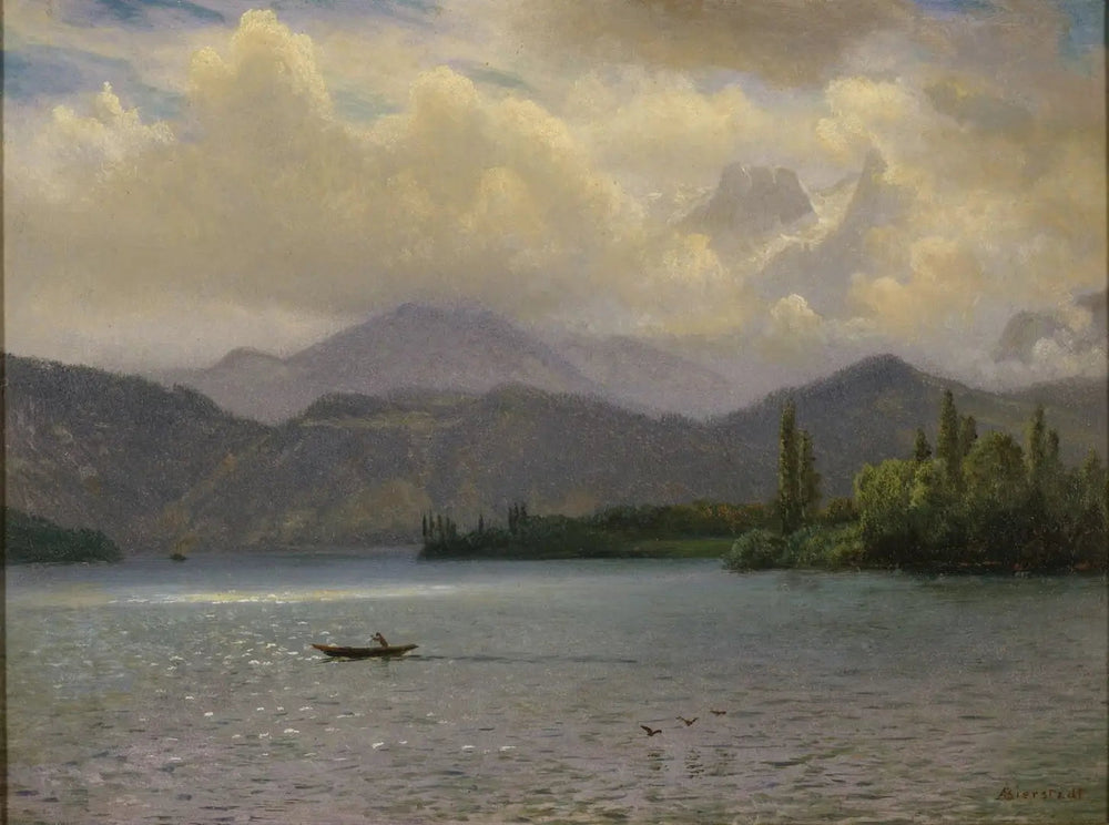 Lac Tahoe - Albert Bierstadt - Alpha Reproduction