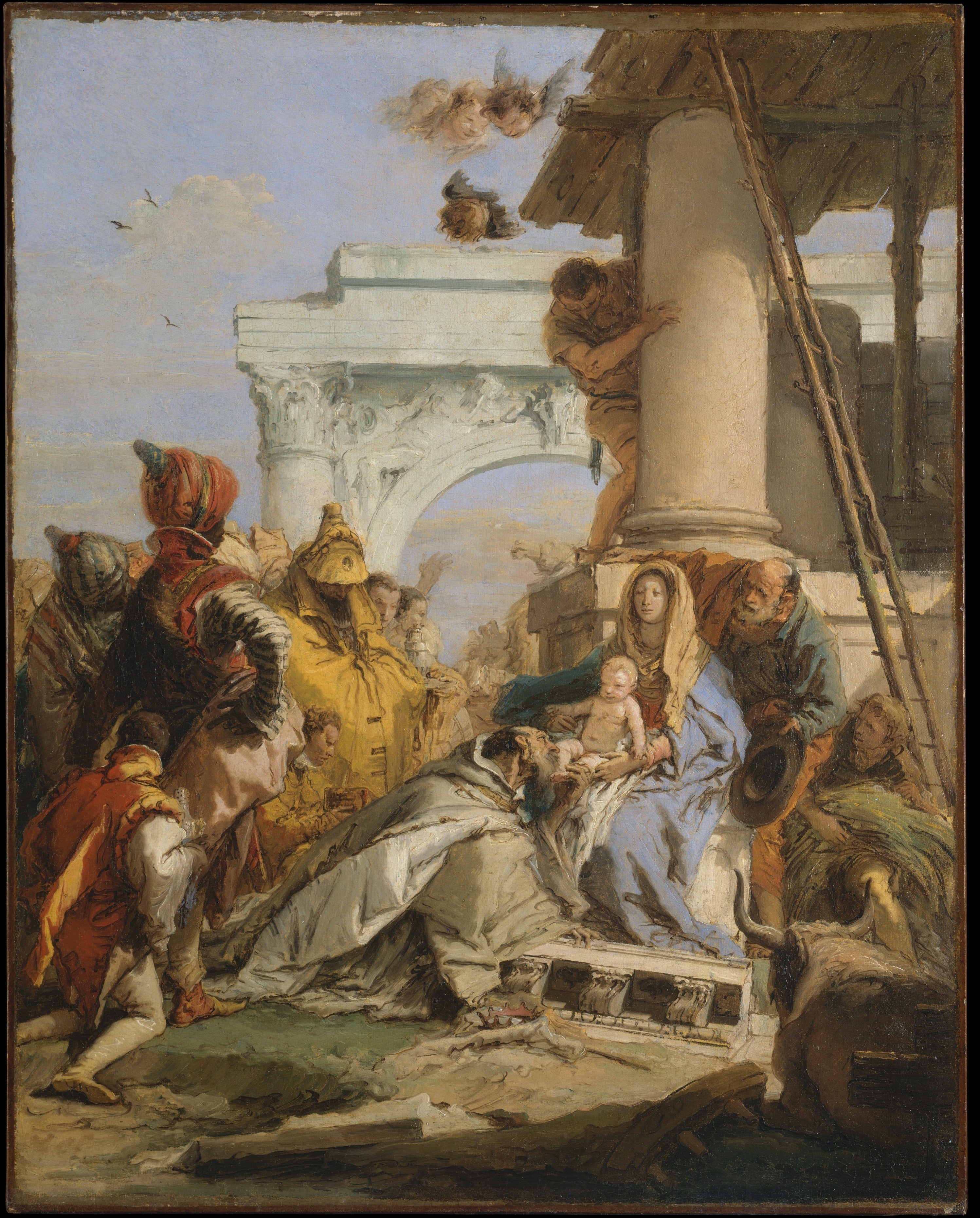 L'Adoration des mages - Giovanni Battista Tiepolo