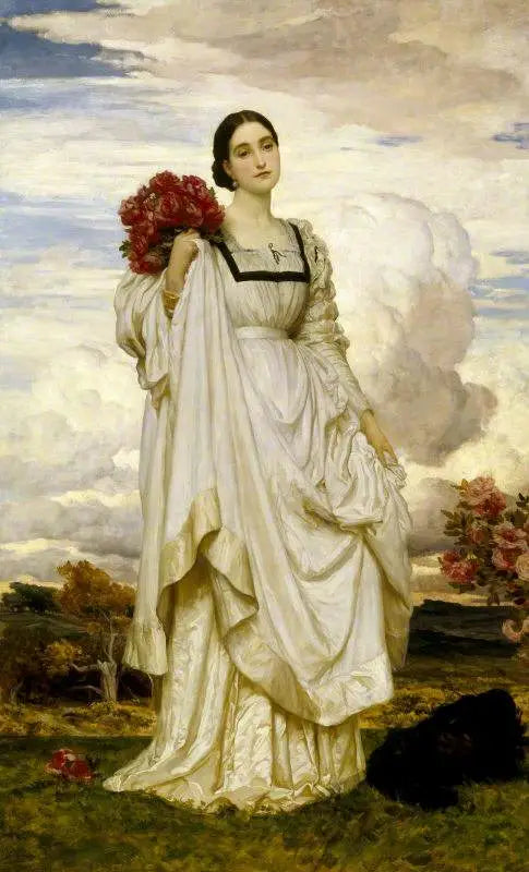 Drottning Adelaide Chetwynd-Talbot, grevinna Brownlow (1844-1917) - Frederic Leighton