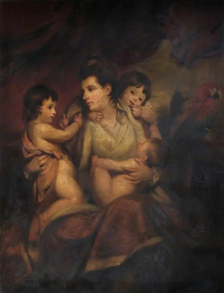 Lady Cockburn och hennes barn - Joshua Reynolds