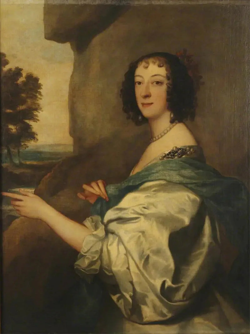 Lady Elizabeth Clifford, hertiginna av Burlington (1621 – 1698) - Antoine van Dyck