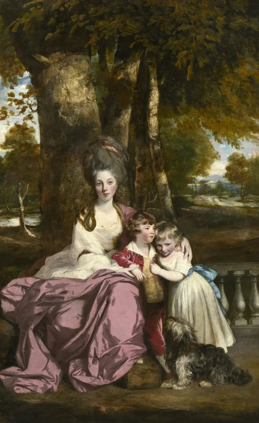 Lady Elizabeth Delmé och hennes barn - Joshua Reynolds