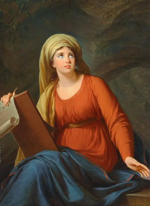 Lady Hamilton en sibylle - Élisabeth Vigée Le Brun - Alpha Reproduction