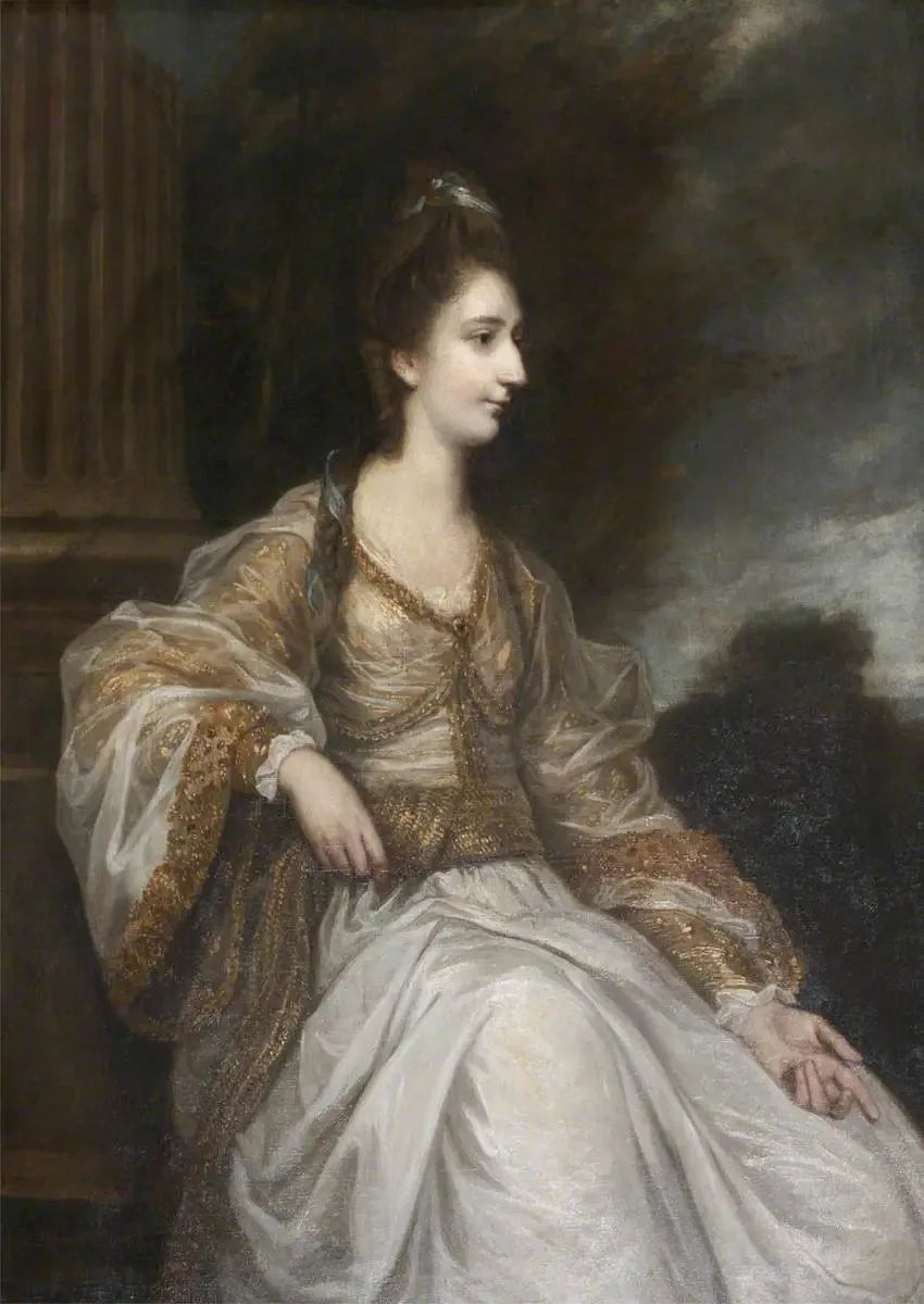 Dame « Harriot » Christian Henrietta Caroline Fox-Strangways, Mme John Dyke Acland (1749/50-1815) - Joshua Reynolds