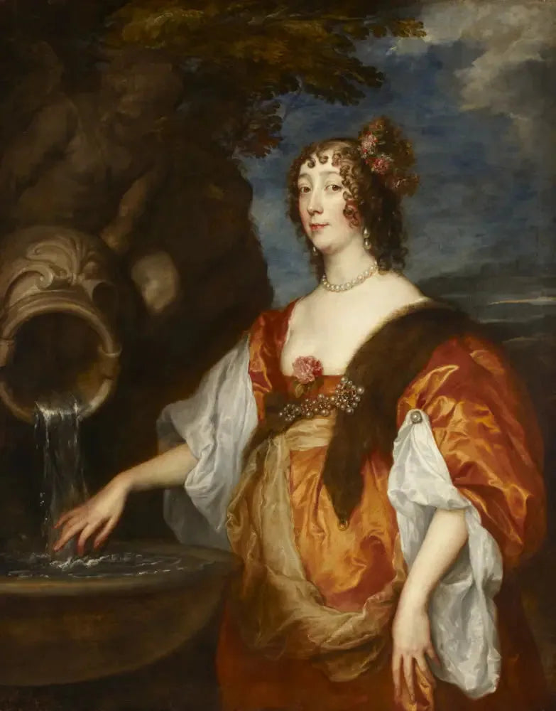 Lady Lucy Percy, grevinna av Carlisle (ca 1600 - 1660) - Antoine van Dyck