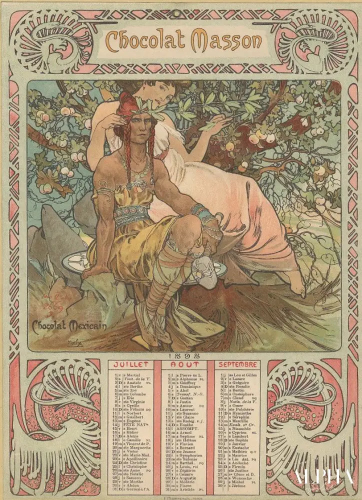 L'âge adulte - Mucha - Reproductions de tableaux et peintures haut de gamme