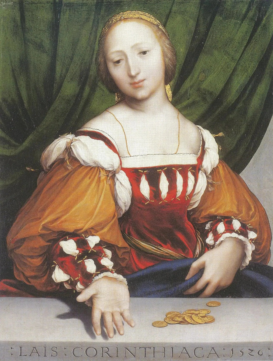 Laïs de Korinth - Hans Holbein den yngre