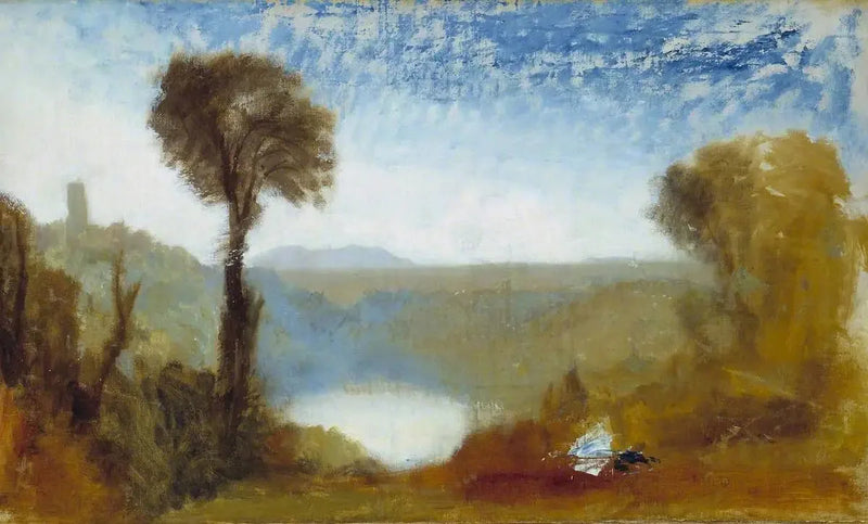Nemi-sjön - J. M. W. Turner