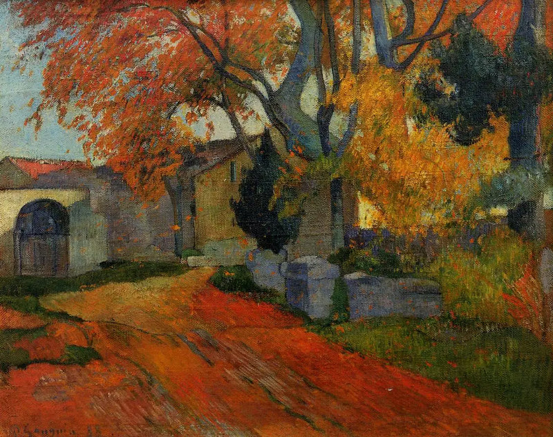 Allén i Alyscamps - Paul Gauguin