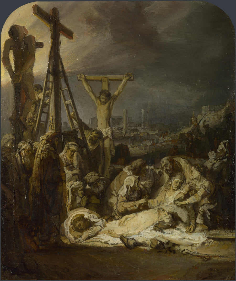 Kristi döda kropps klagan - Rembrandt