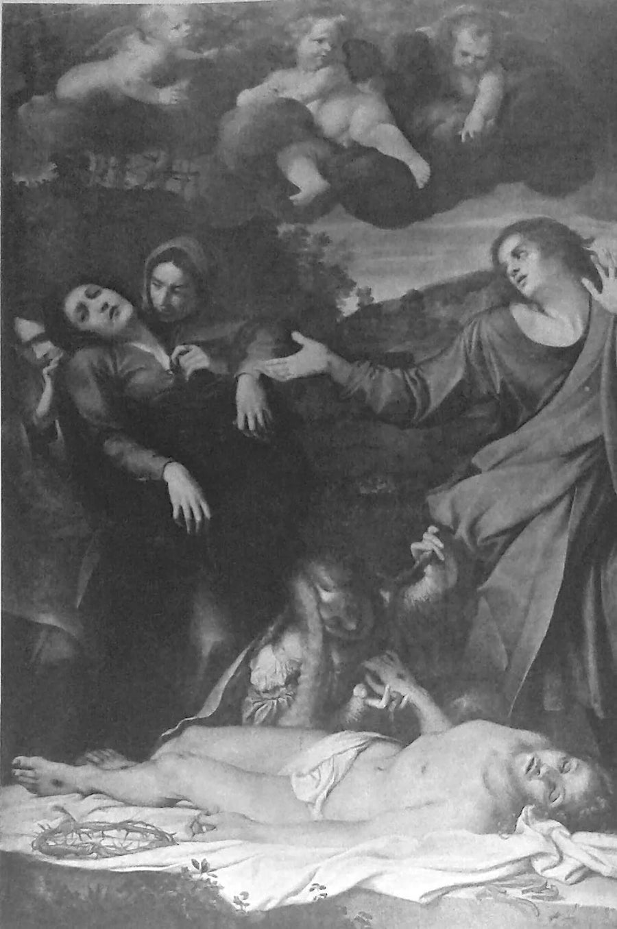 Lamentation över den döde Kristus - Annibale Carracci