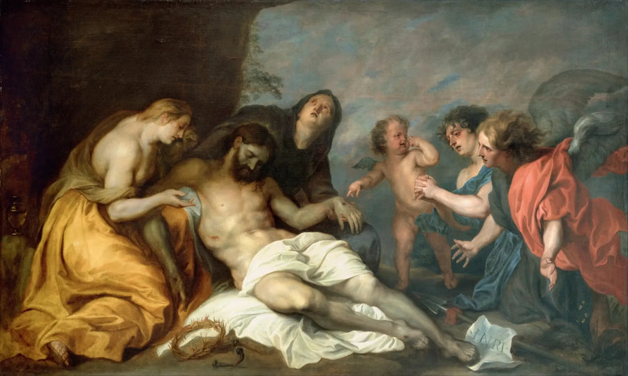 Lamentation över den döde Kristus - Antoine van Dyck