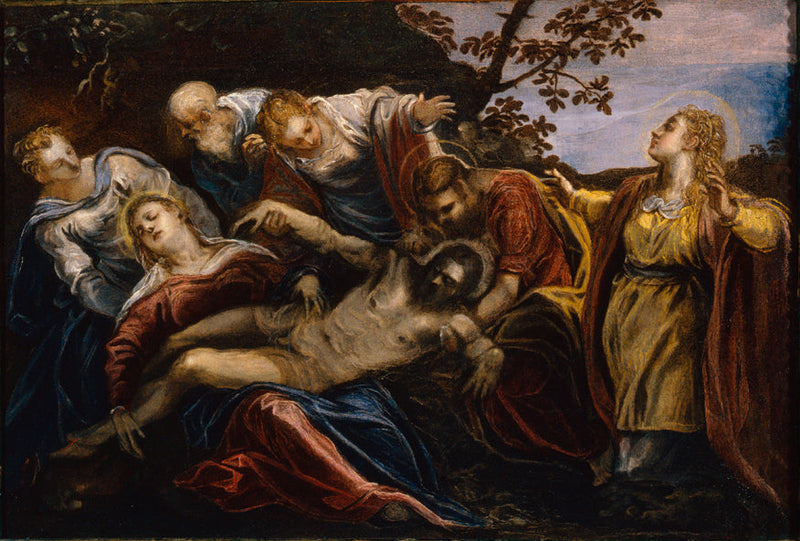 Lamentation över den döde Kristus - Jacopo Tintoretto