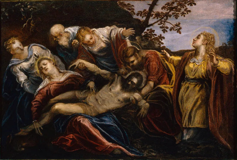 Lamentation över den döde Kristus - Jacopo Tintoretto