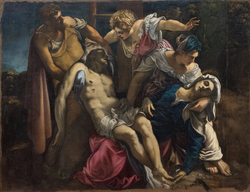 Lamentation över den döde Kristus - Jacopo Tintoretto