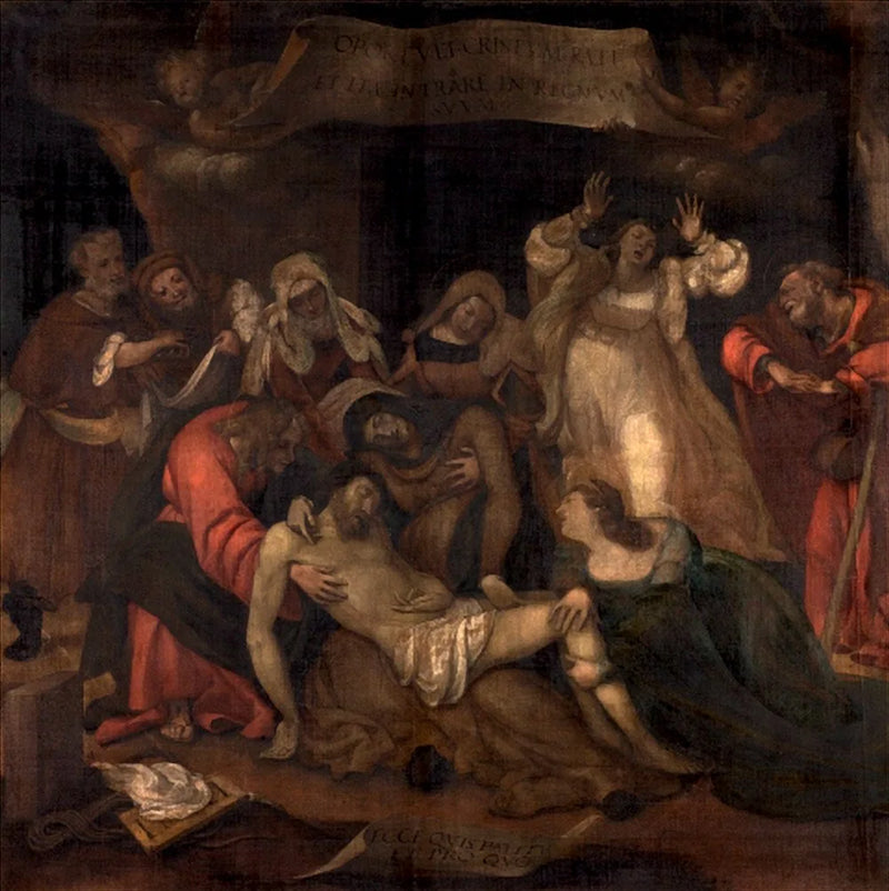 Lamentation över den döde Kristus - Lorenzo Lotto