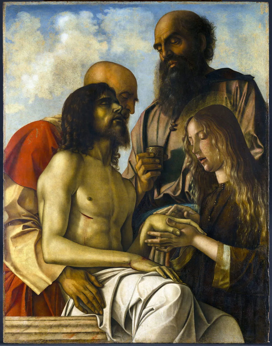 Lamentation över Kristi döda kropp - Giovanni Bellini