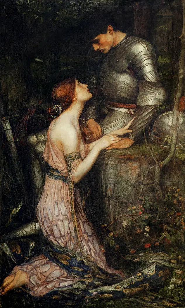 Lamia och soldaten - John William Waterhouse