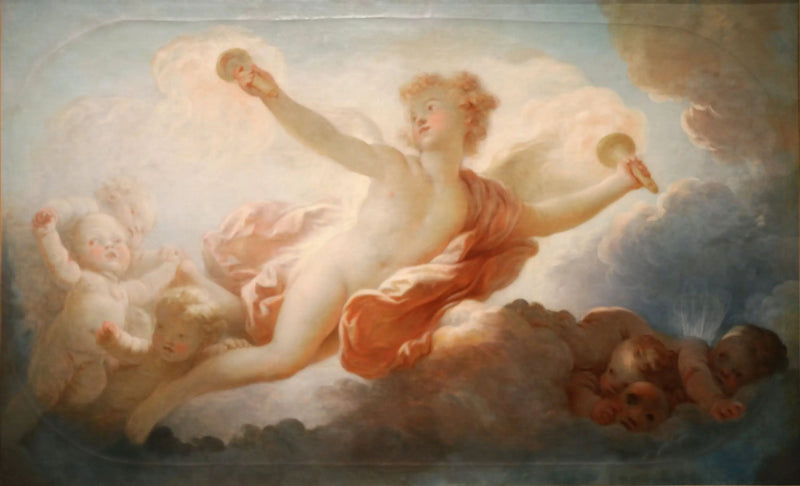 Kärleken omfamnar universum - Jean-Honoré Fragonard