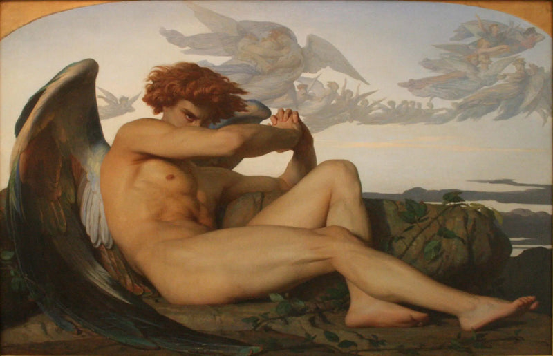 Den fallna ängeln - Alexandre Cabanel