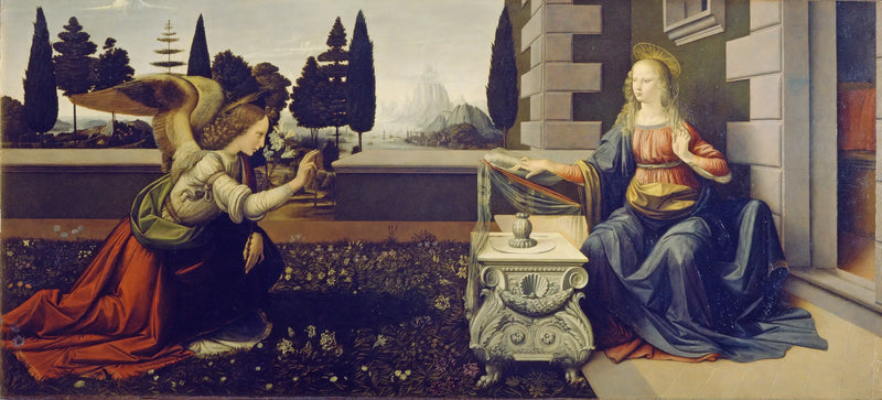 Annunciation av San Martino - Leonardo da Vinci