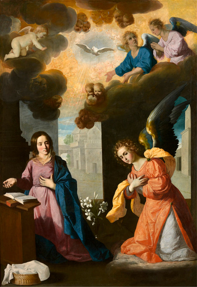 Annunciationen - Francisco de Zurbarán