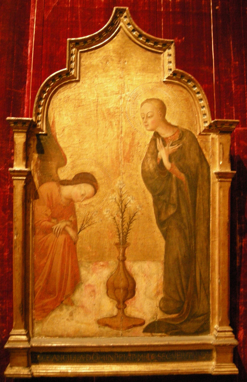 Annunciationen - Stefano di Giovanni (Sassetta)