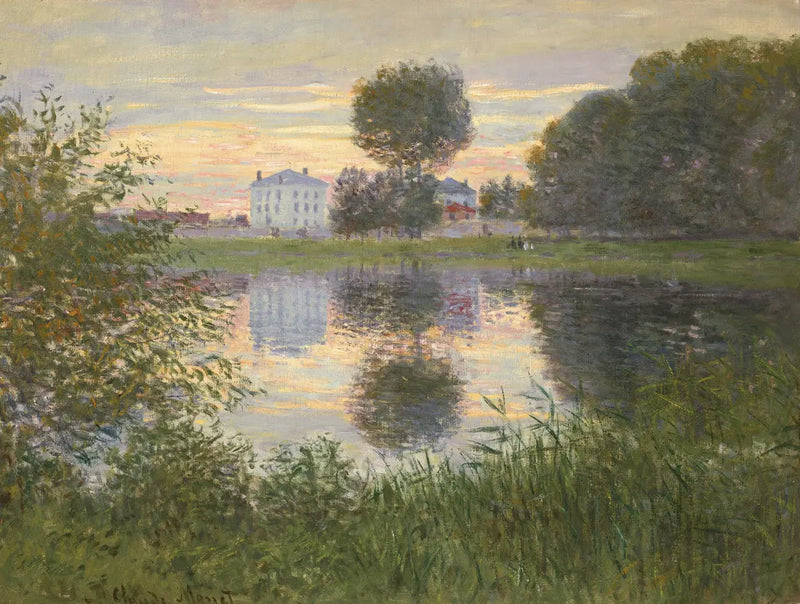Trädet i bollform, Argenteuil - Claude Monet