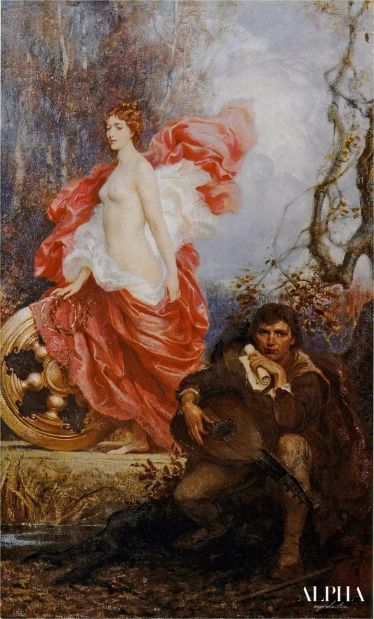 L'art et le jade - Herbert Draper - Reproductions de tableaux et peintures haut de gamme